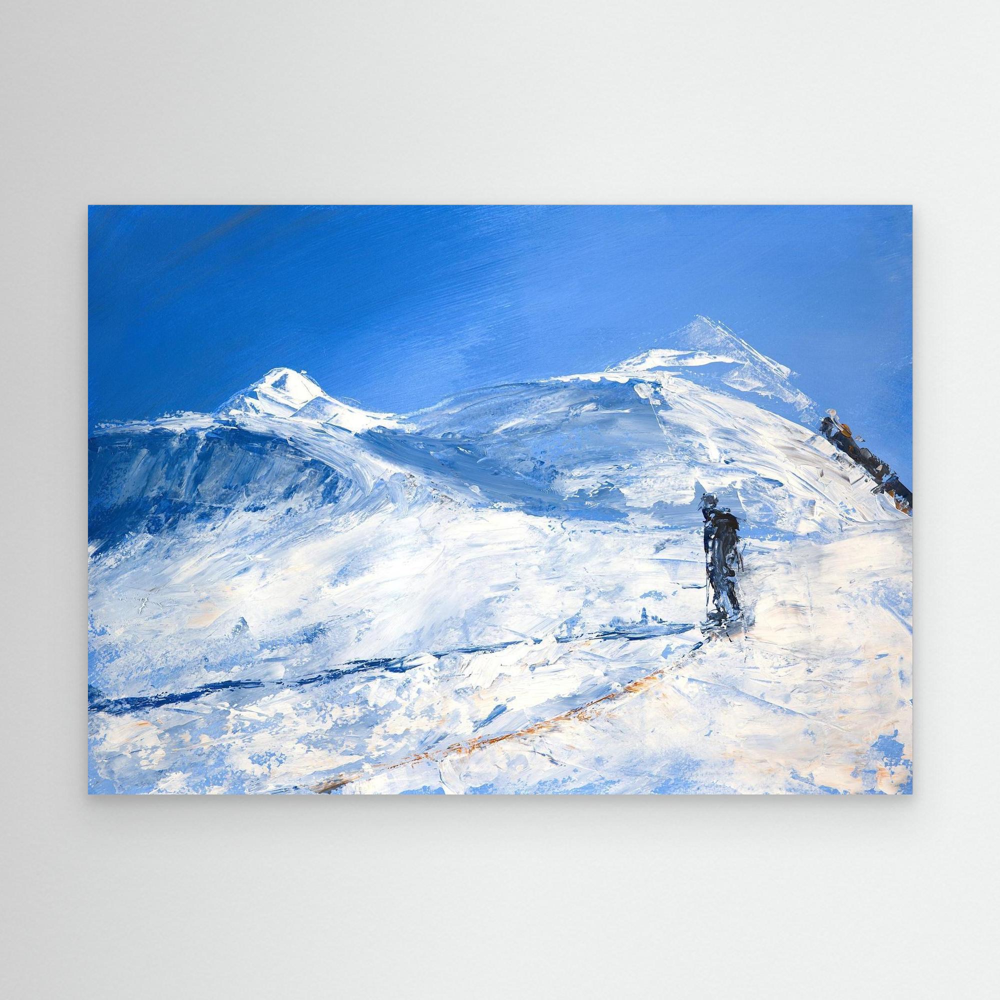 The Minarets – New Zealand Wall Art Print - Printumo