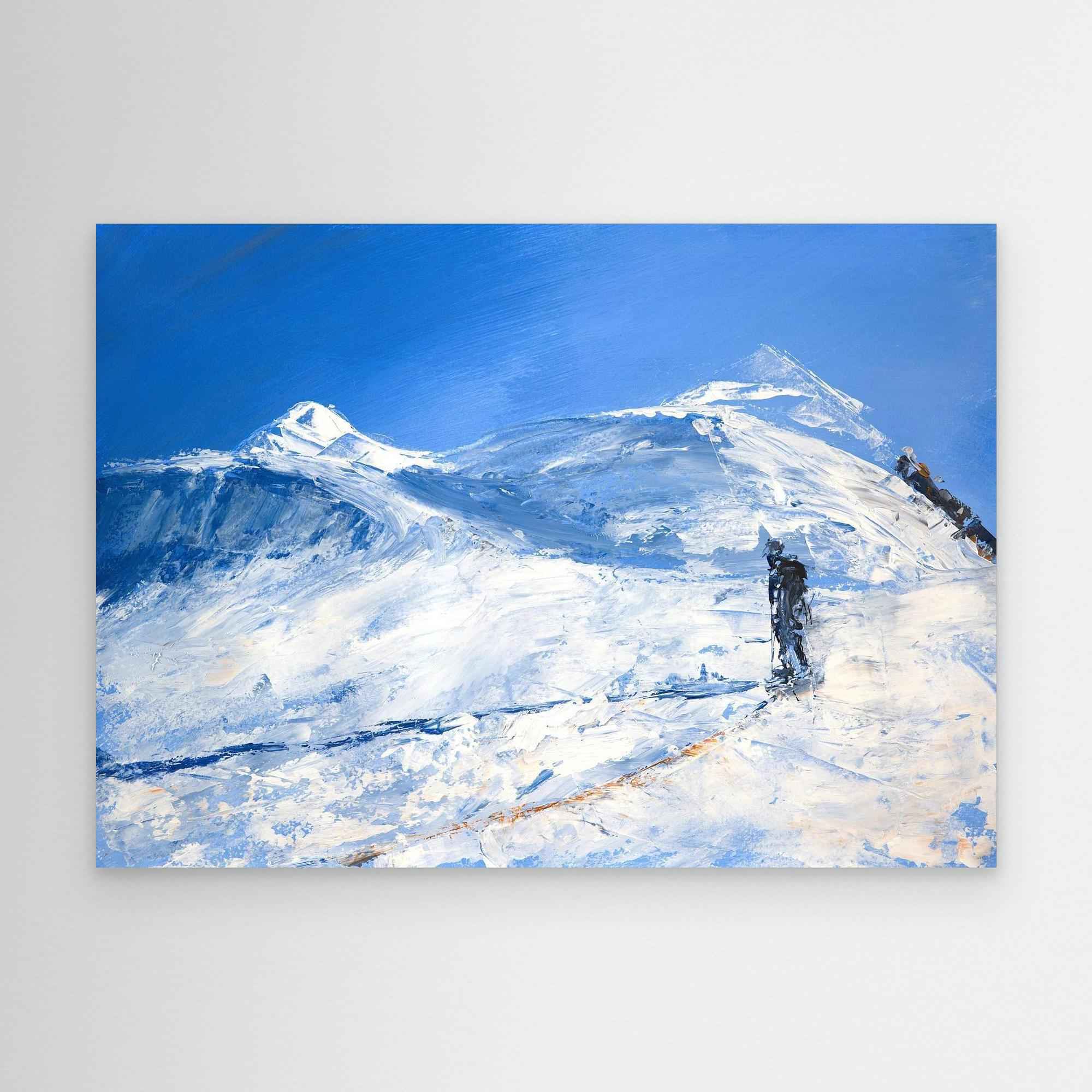 The Minarets – New Zealand Wall Art Print