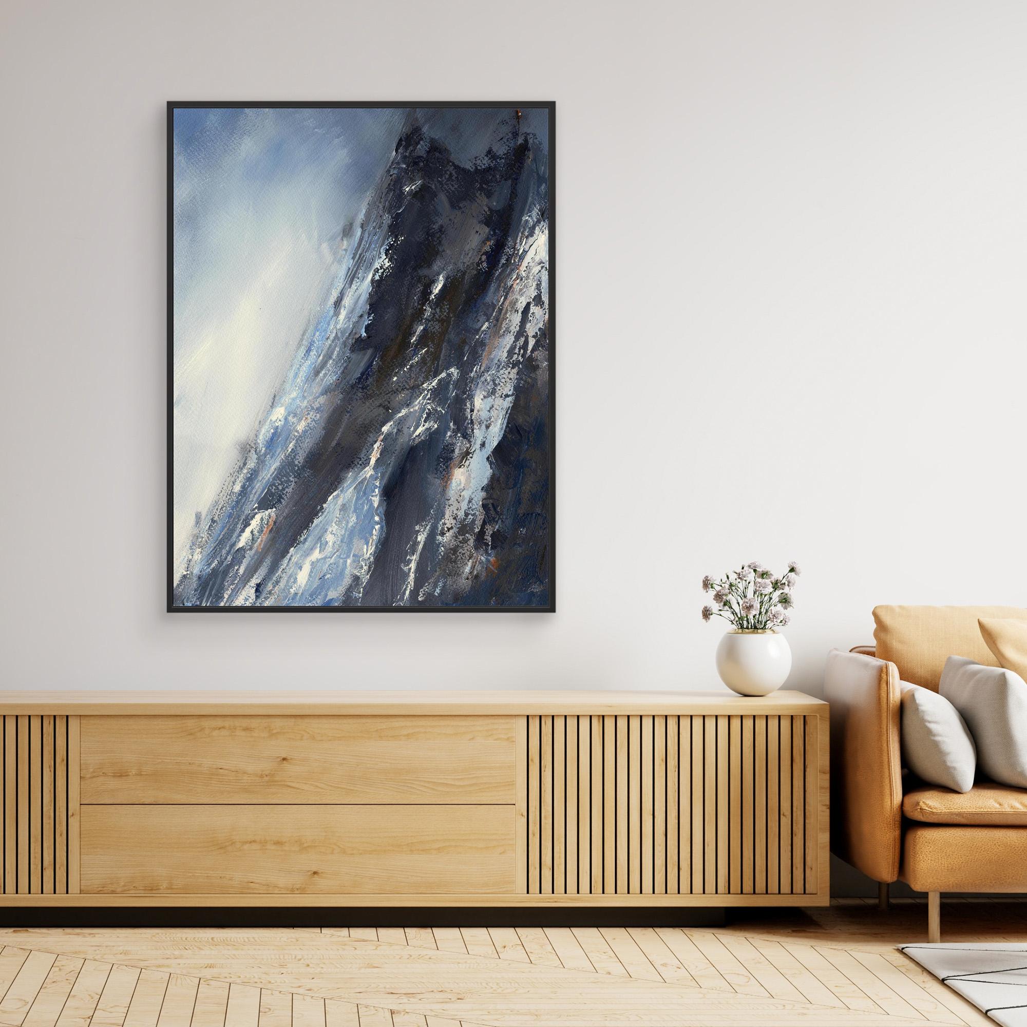 The "T.V" Slab - New Zealand Southern Alps - Printumo