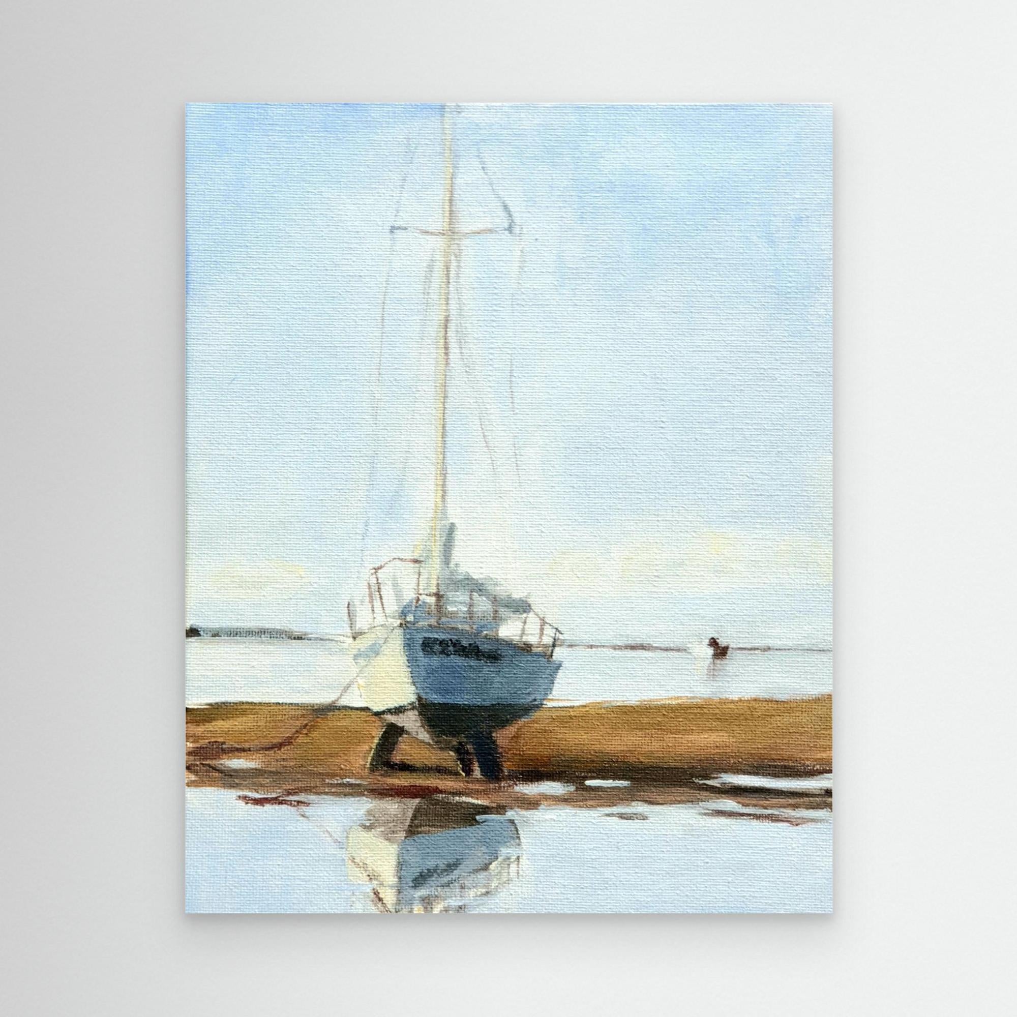 Bilge Keeler at Monaco, Nelson New Zealand - Printumo